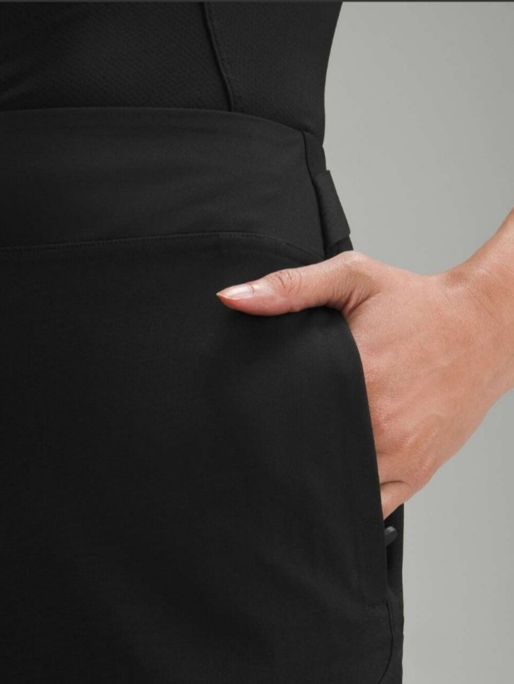 Lululemon Warpstreme Multi-Pocket Mid-Rise Golf Cropped Pant 24"Black 10 - Picture 7 of 16
